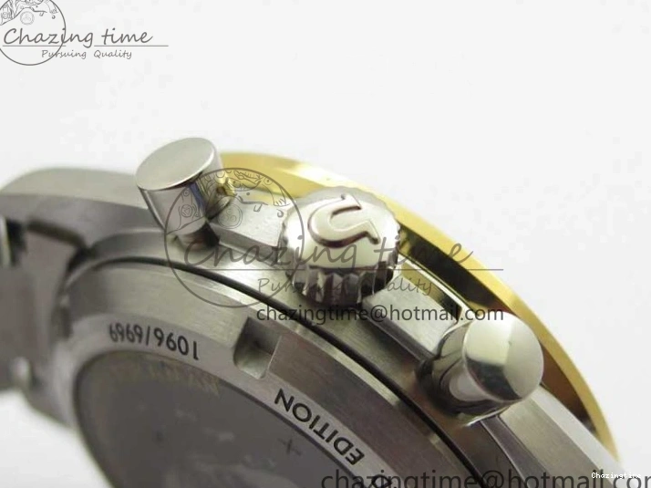 0130 Speedmaster 50th Anniversary of The Moon Landing OMF Best Edition on SS Bracelet Manual Winding Chrono Movement WellDesigned 7891